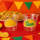 TACO PARTY CUPS - Taco Cups Taco Tuesday Cups Taco Party Taco Birthday Fiesta Party Decorations Cinco De Mayo Taco Twosday Party Taco Favors