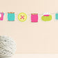 SEWING PARTY GARLAND Sewing Party Banner Sewing Party Decorations