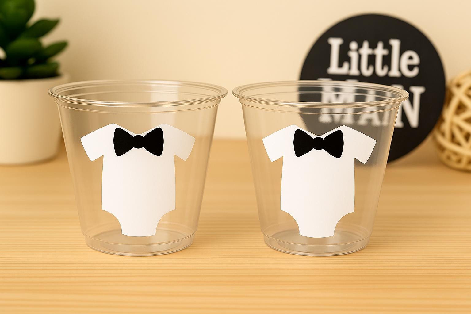 LITTLE MAN PARTY Cups - Little Man Cups Little Man Baby Shower Little Man Party Decorations Little Man Party Supplies Little Man Party Favor