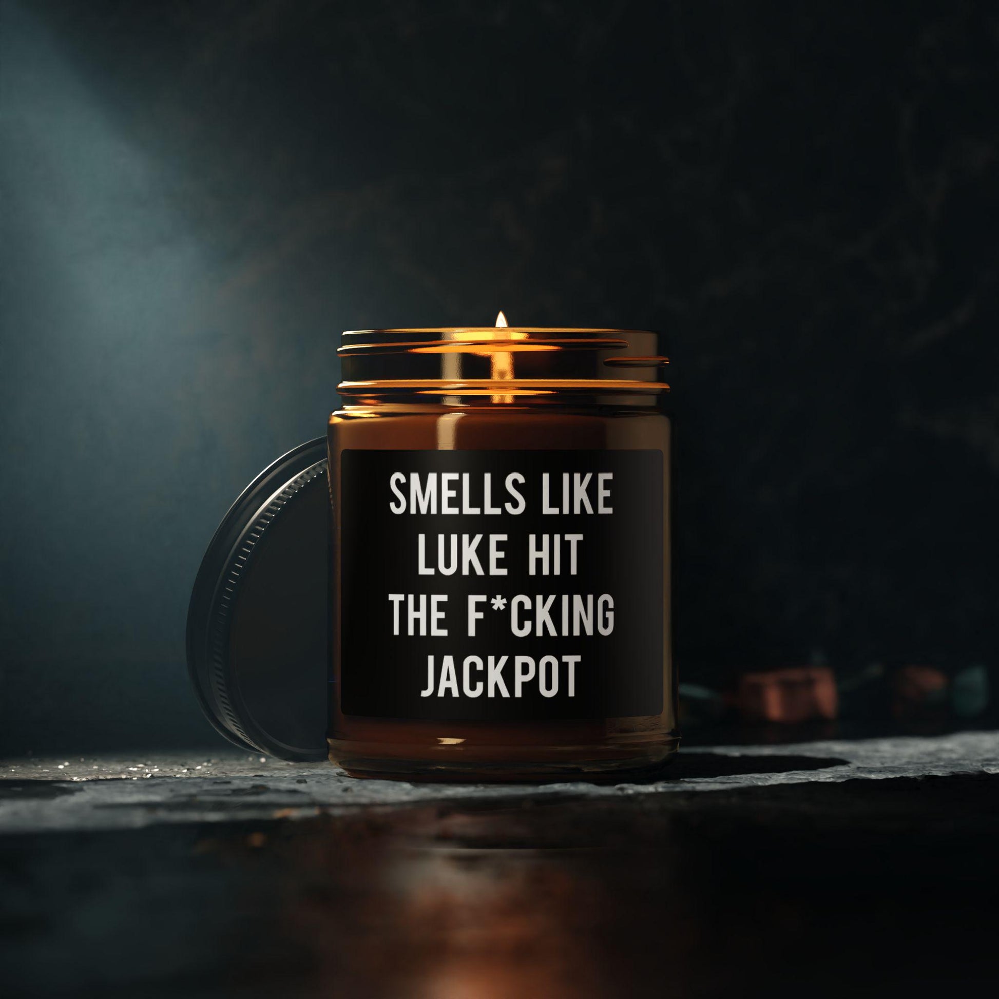 Engagement Candle, Wedding Candle, Personalized Gift, Bachelorette Party Favor, Custom Scented Candle, Soy Candle, Funny Gifts, Wedding Gift