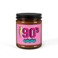 90's Candle, Retro Candle, 90's Birthday Gift, Soy Candle, Retro 90's Amber Jar Candle, Home Decor, 90's Party Gift, Vintage Candle, Gift
