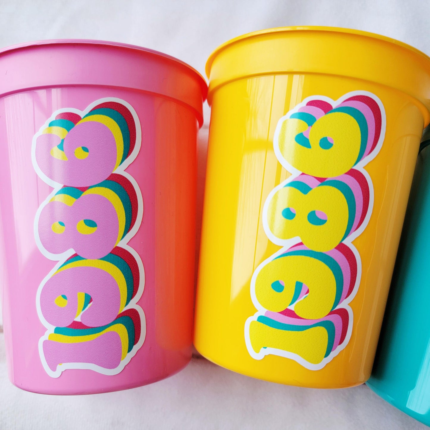 40th PARTY CUPS - 40th Party Favors, Best of 1986 40th Birthday Party 40th Birthday Favors Vintage 1986 40th Party Decorations 1986 Birthday