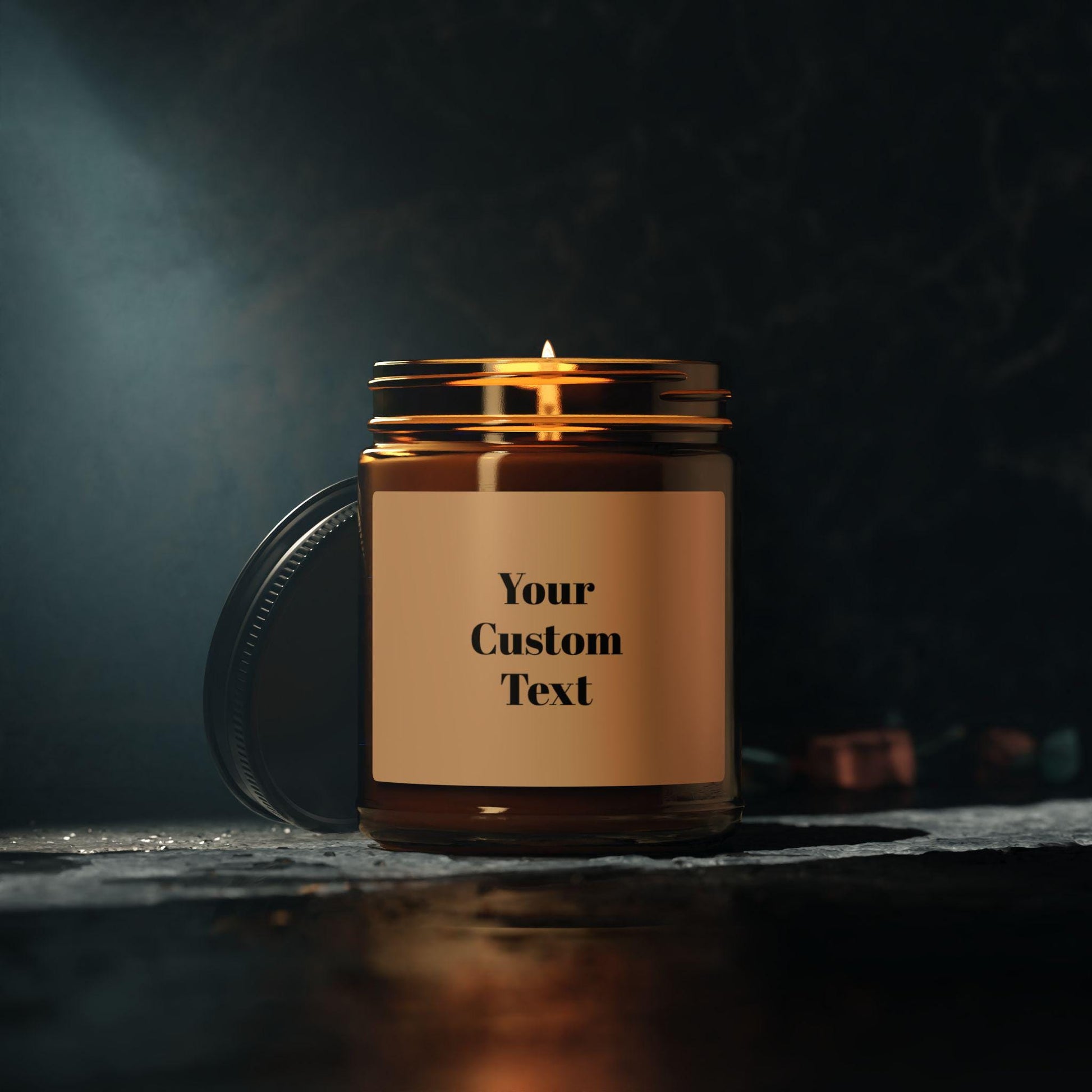 Personalized Text Candle, Custom Message Candle, Personalized Candle with Custom Text, Gift, Present