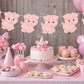 Pig Garland, Pig Banner, Pig Birthday Decorations, Farm Birthday Decor, Pig Party Supplies
