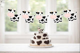 Cow Garland, Cow Banner, Cow Birthday, Farm Birthday, Cow Party Supplies