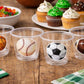 SPORTS PARTY CUPS - Sports Cups Sports Birthday Sports Party Football Party Cups Baseball Party Cups Soccer Party Cups Basketball Party Cups
