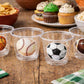 SPORTS PARTY CUPS - Sports Cups Sports Birthday Sports Party Football Party Cups Baseball Party Cups Soccer Party Cups Basketball Party Cups