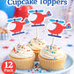Helicopter Cupcake Toppers