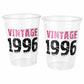 30th PARTY CUPS Vintage 1996 Cups Best of 1996 30th Birthday Party 30th Birthday Favors 30th Party 30th Party Decorations 1996 Birthday Cups