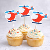 Helicopter Cupcake Toppers
