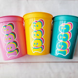 40th PARTY CUPS - 40th Party Favors, Best of 1985 40th Birthday Party 40th Birthday Favors Vintage 1985 40th Party Decorations 1985 Birthday