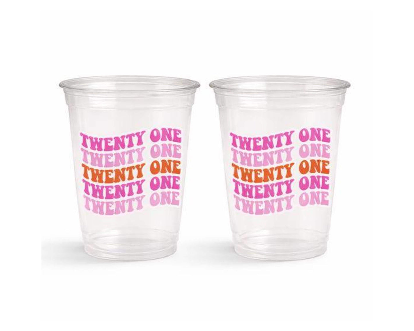 21st BIRTHDAY PARTY CUPS 21st Birthday Party 21st Party Decorations 21st Party Favors Vintage 2002 Birthday 2002 Party Legally 21 Finally 21