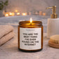 Anniversary Gift for Him, Romantic Gift for Boyfriend, Birthday, Christmas Gift for Men, Couples Home Decor, Found on Internet Funny Candle