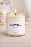 Custom Bridesmaid Name Gifts, Personalized Bridesmaid Candle, Bridesmaid Proposal Box Idea, Bridesmaid Wedding Gifts, Bridal Party Gifts