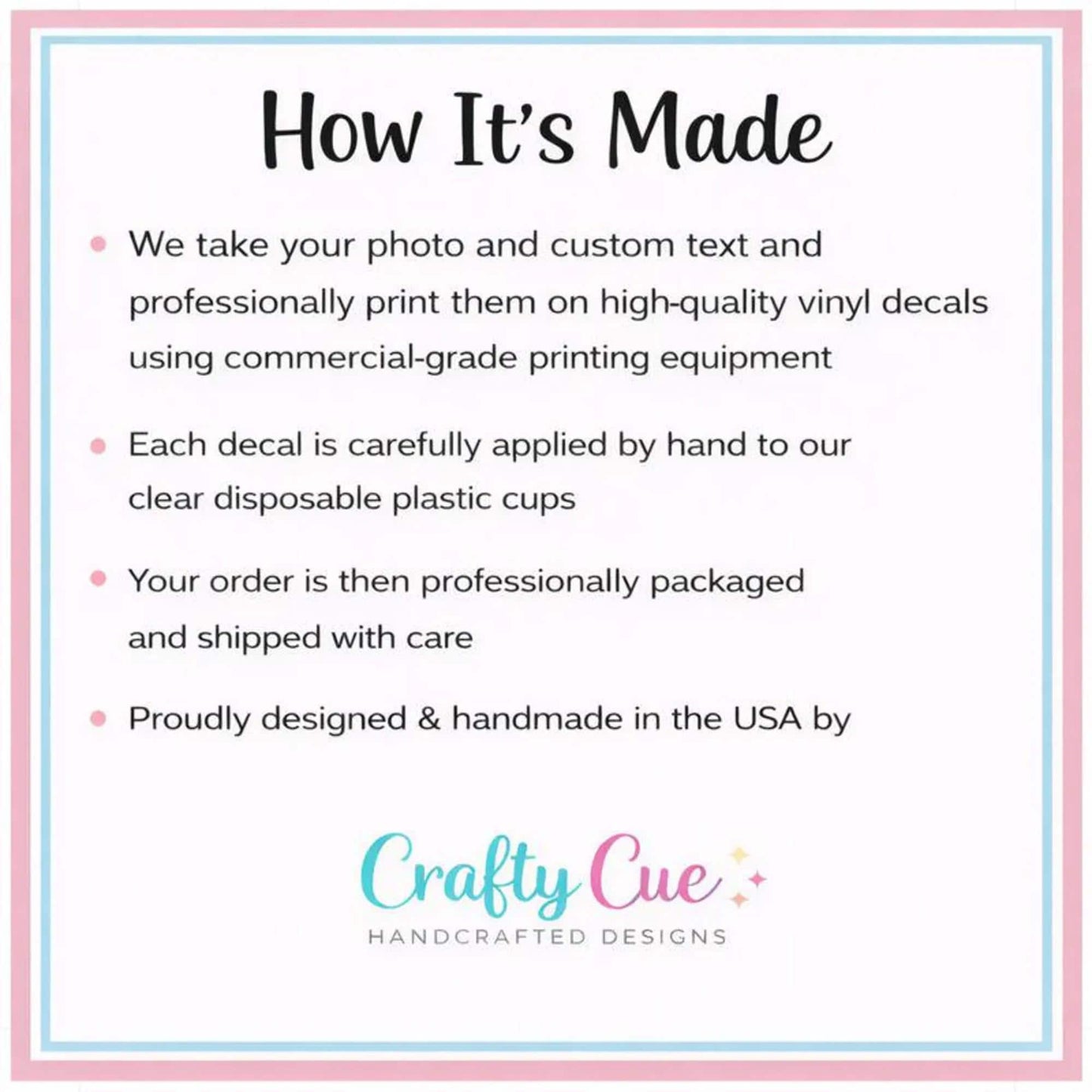 Custom Photo Cups 16oz | Personalized Plastic Party Cups with Text & Picture | Face Cups Birthday Favors | Vintage Year Est Cups Decorations
