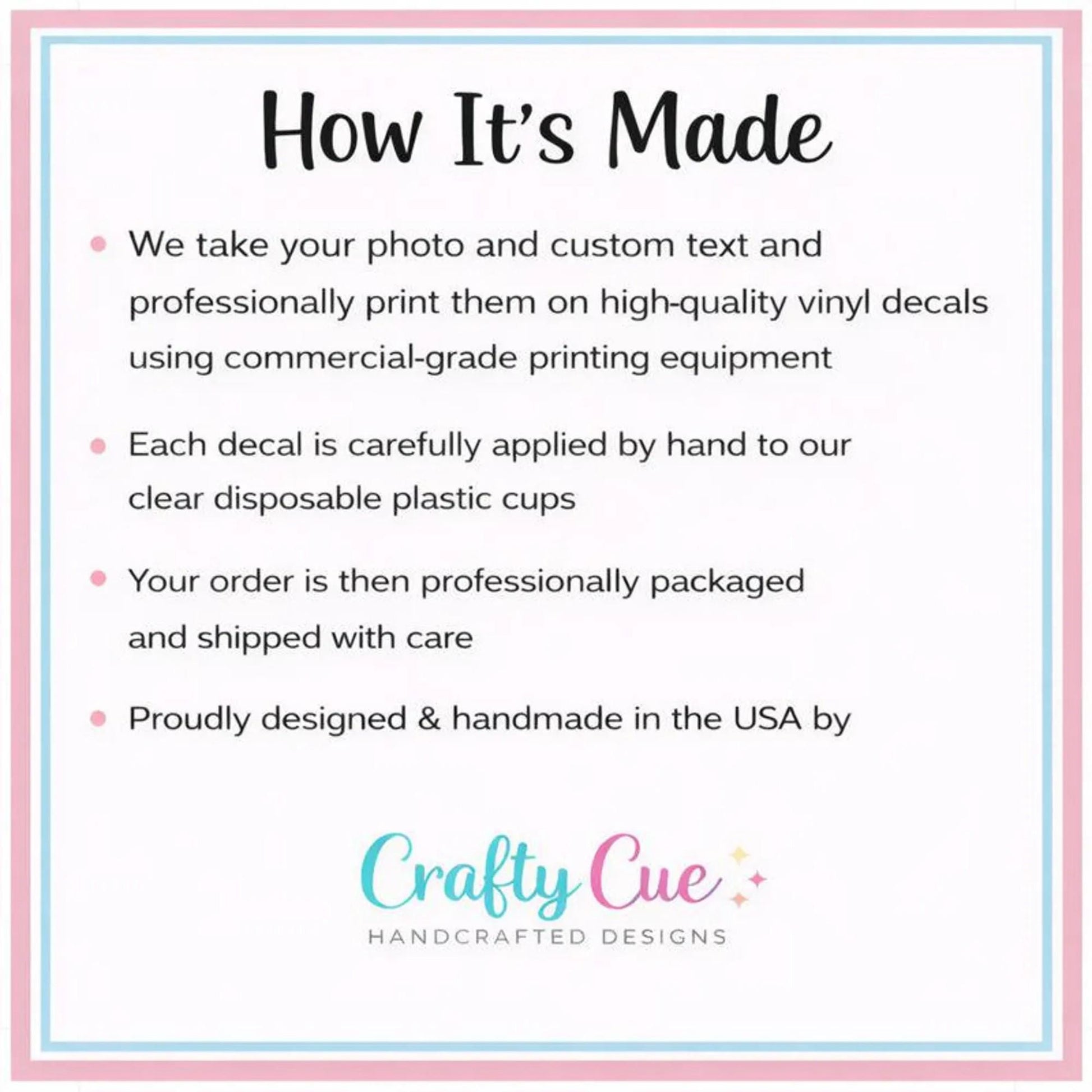 Custom Photo Cups 16oz | Personalized Plastic Party Cups with Text & Picture | Face Cups Birthday Favors | Vintage Year Est Cups Decorations