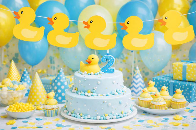 Rubber Duck Banner, Rubber Duck Garland, Rubber Duck Decorations, Rubber Duck Baby Shower, Rubber Duck Photo Prop, Rubber Duck Birthday