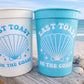 Last Toast on the Coast Cups, Coastal Bachelorette Party Favors, Bachelorette Party Cup, Beach Bach Cups, Beach Wedding Cups, Bach Party Cup