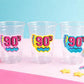 90'S PARTY CUPS - 90's Birthday Cups 90's Party Cups 90's Decorations 90's Birthday Party 90's Birthday Party Decorations 90s