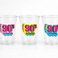 90'S PARTY CUPS - 90's Birthday Cups 90's Party Cups 90's Decorations 90's Birthday Party 90's Birthday Party Decorations 90s