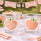 PEACH PARTY CUPS- Peach Birthday Party Peach First Birthday Peach 1st Birthday Peach Party Decorations Peach Party Supplies Sweet as a Peach