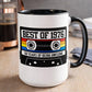 50th BIRTHDAY MUG 50th Party Decorations 50th Party Favors 50th Birthday Gift Cassette Tape Mug Best of 1976 Birthday Vintage 1976, Gifts