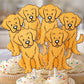 Golden Retriever Cupcake Toppers, Dog Party, Puppy Party Cupcake Toppers, Dog Cupcake Toppers, Dog Birthday Decorations, Dog Cake Toppers