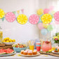 Lemon Banner, Lemon Garland, Lemonade Banner, Lemonade Decorations, Lemonade Birthday Party, Lemon Slices, Lemon Photo Prop, Citrus Fruit