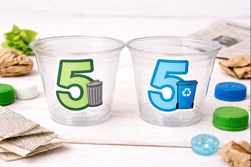 GARBAGE TRUCK PARTY Cups - Garbage Truck Treat Cups Garbage Truck Party Favors Garbage Truck Birthday Favors Trash Garbage Birthday