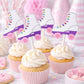 Roller Skate Cupcake Toppers