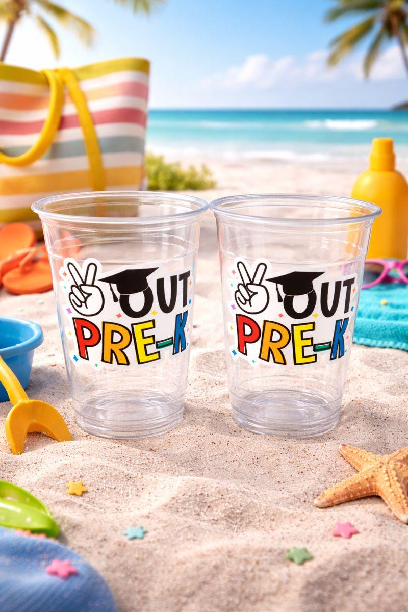 PRESCHOOL GRADUATION CUPS - Preschool Graduation Cups 2026 Preschool Cups Graduation Party Graduation 2026 Party Favors Pre-K Party Cups