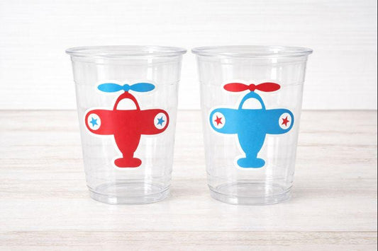 Airplane Party Cups, Airplane Treat Cups, Airplane Party Favors, Airplane Birthday Favors, Plane Party, Plane Birthday Party Cups Decoration
