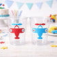 Airplane Party Cups, Airplane Treat Cups, Airplane Party Favors, Airplane Birthday Favors, Plane Party, Plane Birthday Party Cups Decoration
