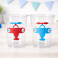Airplane Party Cups, Airplane Treat Cups, Airplane Party Favors, Airplane Birthday Favors, Plane Party, Plane Birthday Party Cups Decoration