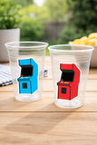 ARCADE PARTY CUPS - Arcade Cups Video Game Party Cups Video Game Cups Level Up Party Decor Gamer Baby Shower Decorations Video Game Birthday