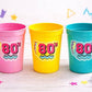 I Love the 80'S PARTY CUPS - 80's Birthday Cups 80's Party Cups 80's Decorations 80's Birthday Party 80's Birthday Party Decorations 80s