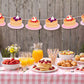 Pancake Garland, Pancake Birthday Banner, Pancake Banner, Pancakes and Pajamas, Slumber Party, Pancake Photo Prop, Pancake Decorations