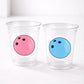 BOWLING PARTY CUPS - Bowling Birthday Cups Bowling Cups First Birthday Bowling Party Decorations Bowling Bowling Cups Bowling Party Favors