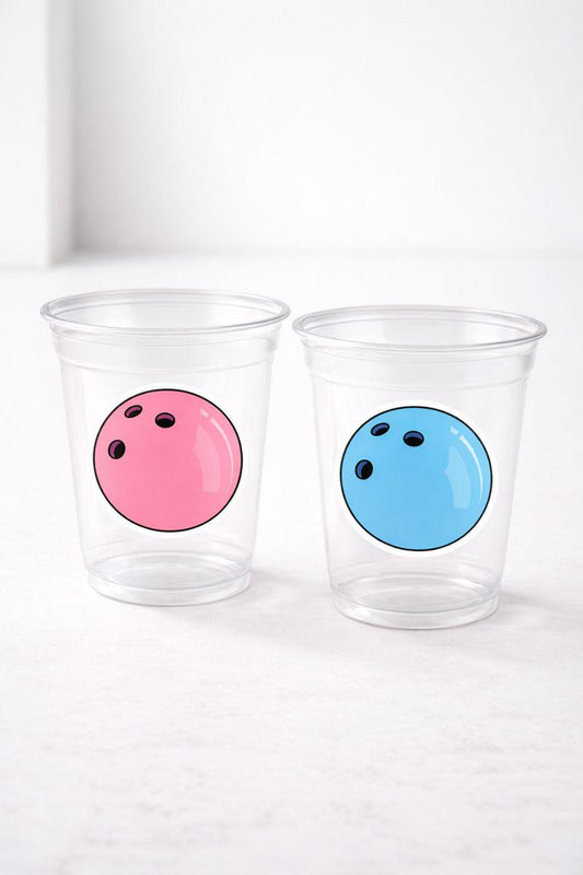 BOWLING PARTY CUPS - Bowling Birthday Cups Bowling Cups First Birthday Bowling Party Decorations Bowling Bowling Cups Bowling Party Favors