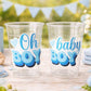 Oh Boy Cups Oh Baby Baby Shower Favors Oh Boy Oh Boy Baby Shower Decorations Boy Baby Shower Party Cups Boy Baby Shower Party Favors Cups
