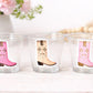 COWGIRL PARTY CUPS - Cowgirl Cups Cowgirl Party Decorations Cowgirl Baby Shower Decorations Baby Sprinkle Cowgirl Boots Birthday Decor Favor