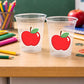 APPLE Cups, Apple, Birthday, Apple Party, Teacher Party, Back to School Cups, School Party, School Decorations, Teacher's Gift, Snack Cups