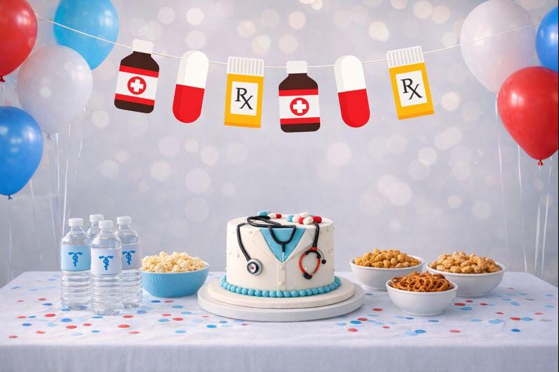 Nurse Banner, Nurse Garland, RN Banner, RN Garland, Medical School, Party Decorations nurse party RN Party Nursing Graduation Pharmacy Party