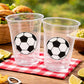 SOCCER PARTY CUPS - Soccer Party Cups Soccer Birthday Soccer Party Soccer Decorations Soccer Party Supplies Soccer Birthday Party Soccer