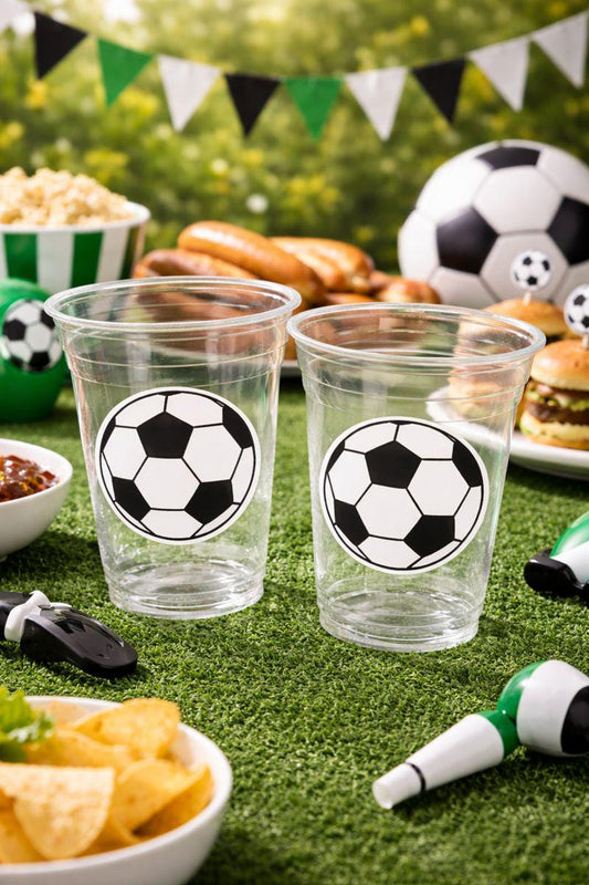 SOCCER PARTY CUPS - Soccer Party Cups Soccer Birthday Soccer Party Soccer Decorations Soccer Party Supplies Soccer Birthday Party Soccer