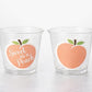 PEACH PARTY CUPS- Peach Birthday Party Peach First Birthday Peach 1st Birthday Peach Party Decorations Peach Party Supplies Sweet as a Peach