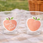 PEACH PARTY CUPS- Peach Birthday Party Peach First Birthday Peach 1st Birthday Peach Party Decorations Peach Party Supplies Sweet as a Peach