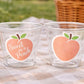 PEACH PARTY CUPS- Peach Birthday Party Peach First Birthday Peach 1st Birthday Peach Party Decorations Peach Party Supplies Sweet as a Peach