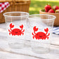 Crab Party Cups, Crab Treat Cups, Crab Birthday, Crab Party, Crab Party Favors, Under the Sea Party Cups