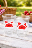 Crab Party Cups, Crab Treat Cups, Crab Birthday, Crab Party, Crab Party Favors, Under the Sea Party Cups